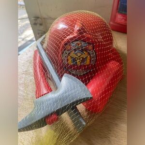 Halloween Fireman Hat and Accessories